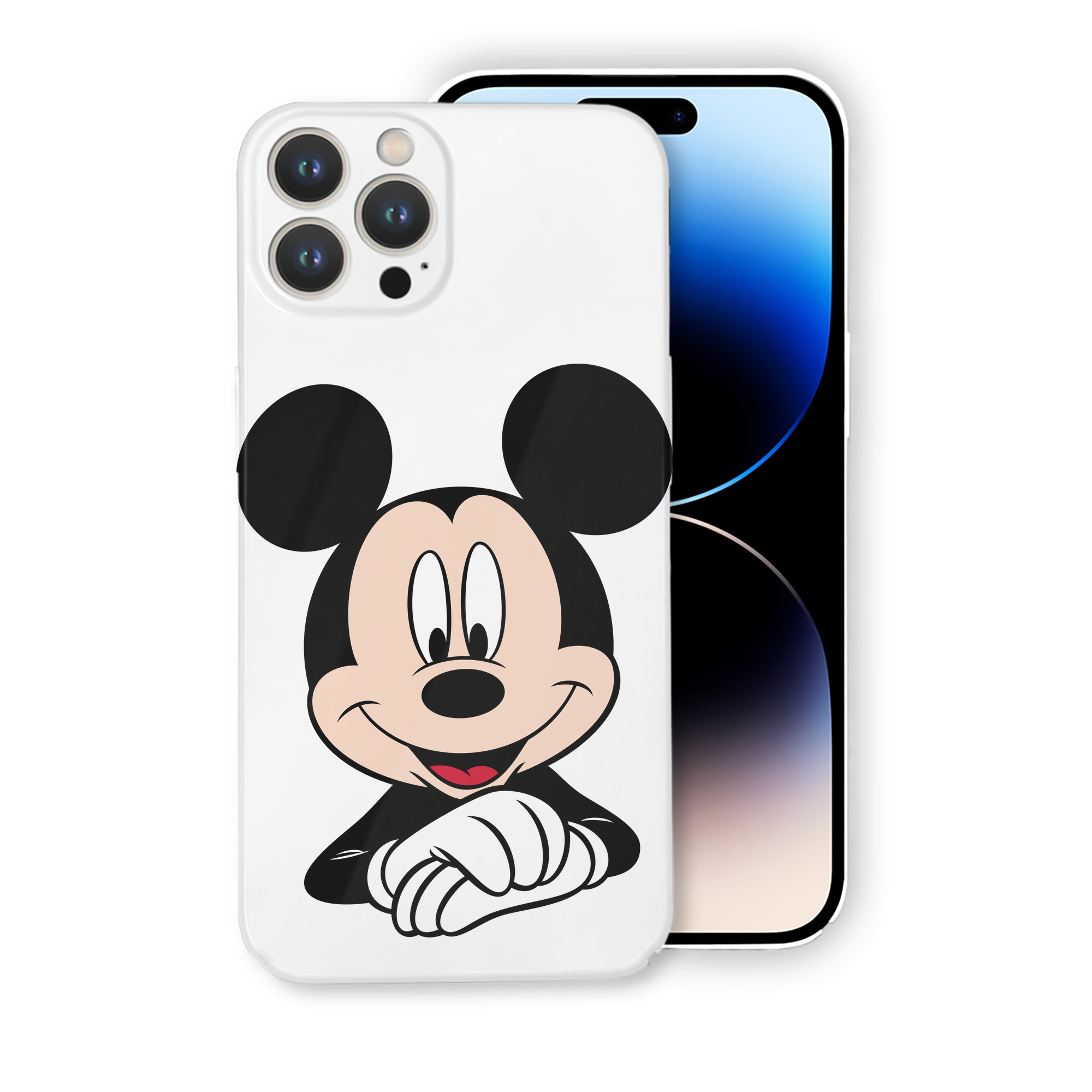 （画像用） ミッキーマウス Mickey Mouse 【iPhone 14シリーズ対応】ハードケース
